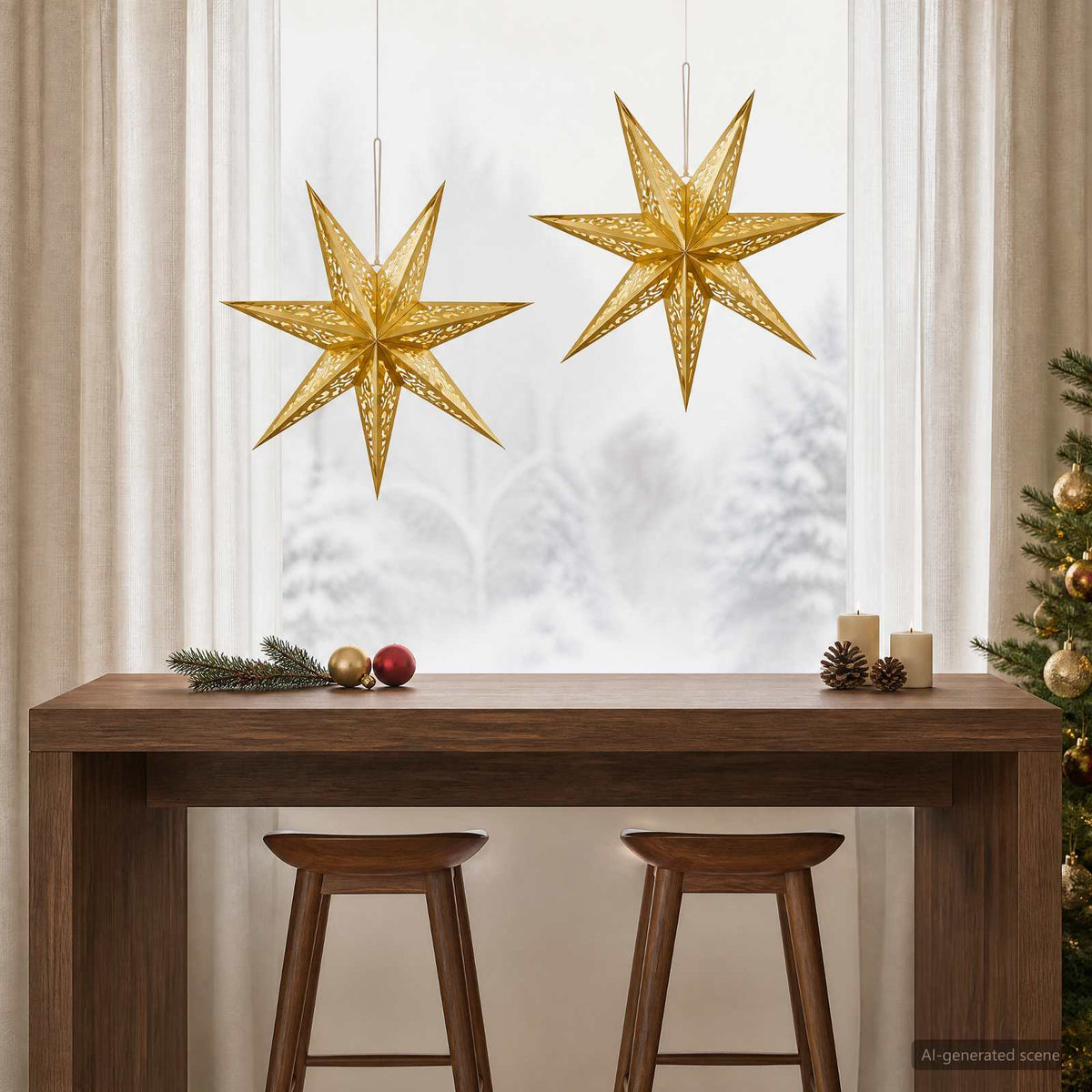 vidaXL Christmas Lighting RAAHE 2 pcs 10 LEDs Warm White