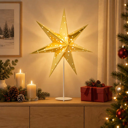 vidaXL Christmas Lighting RAAHE Warm White 35 x 15 x 55 cm