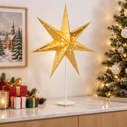 vidaXL Christmas Lighting RAAHE Warm White 55 x 15 x 70 cm