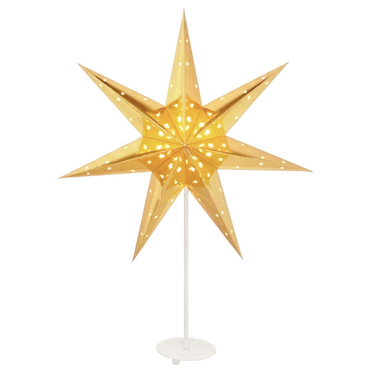vidaXL Christmas Lighting RAAHE Warm White 55 x 15 x 70 cm