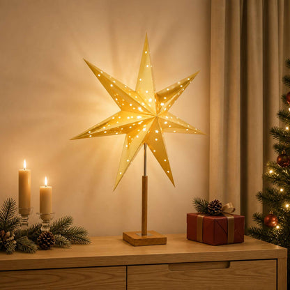 vidaXL Christmas Lighting RAAHE Warm White 35 x 15 x 55 cm