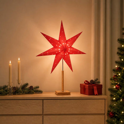 vidaXL Christmas Lighting RAAHE Warm White 35 x 15 x 55 cm