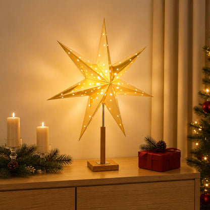 vidaXL Christmas Lighting RAAHE Warm White 55 x 15 x 70 cm