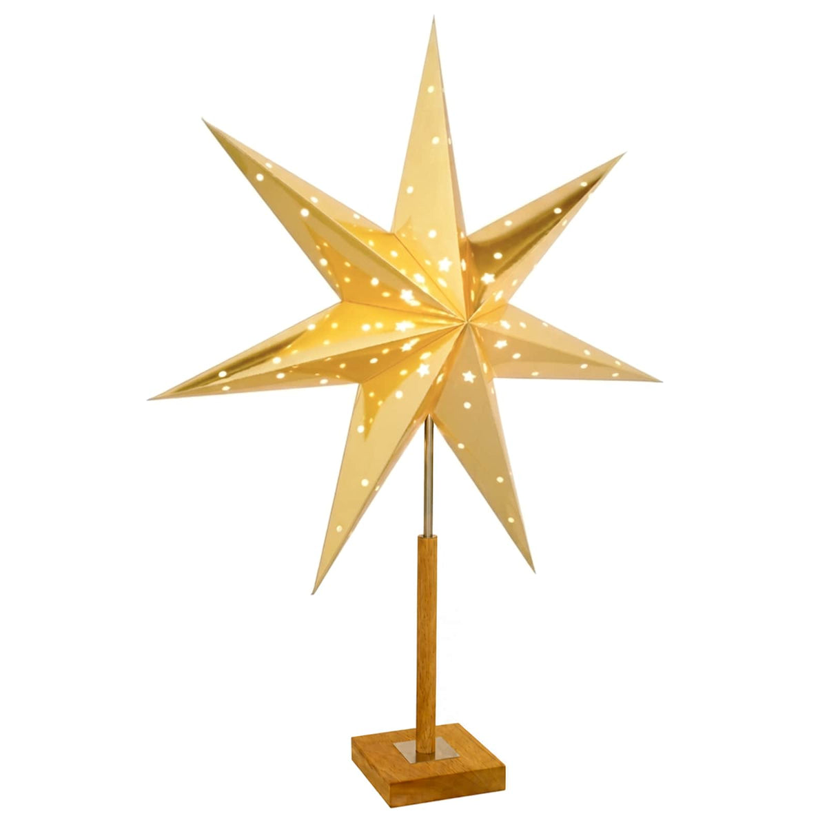 vidaXL Christmas Lighting RAAHE Warm White 55 x 15 x 70 cm