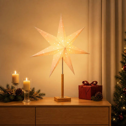 vidaXL Christmas Lighting RAAHE Warm White 55 x 15 x 70 cm