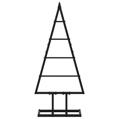 vidaXL Metal Christmas Tree KUOPIO 60 cm Metal Black