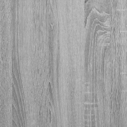 vidaXL Coffee Table Grey Sonoma 49 x 50 x 37 cm Engineered Wood