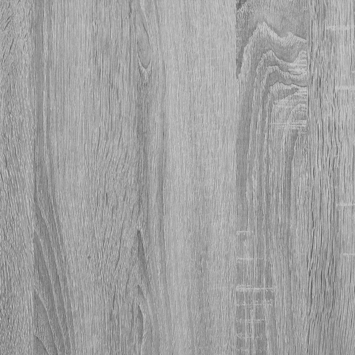 vidaXL Bookcase Grey Sonoma 80x30x152 cm Engineered Wood