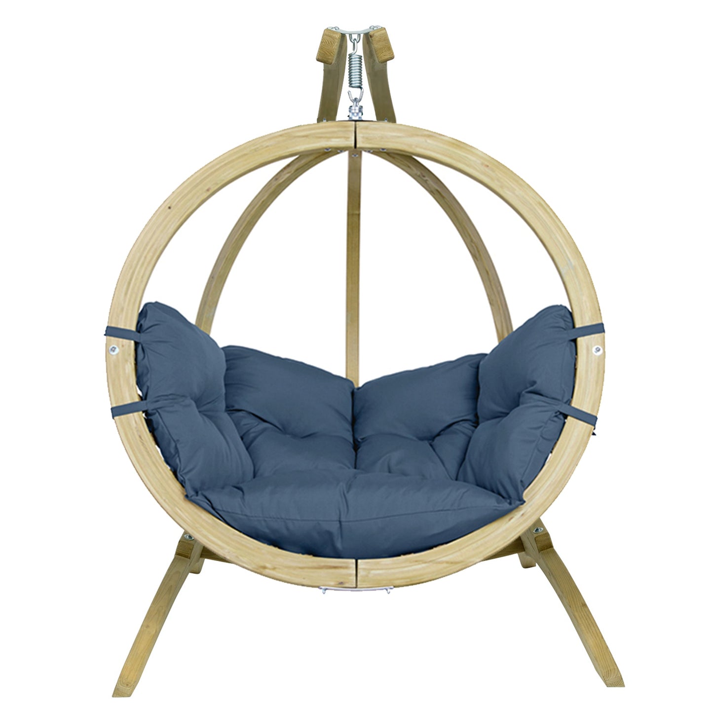 Globo Single Hanging Egg Chair Set