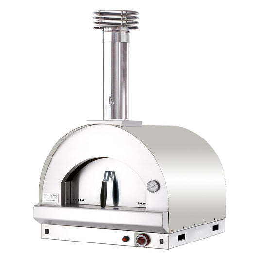 Fontana Forni Margherita Stainless Steel Build-In Gas Pizza Oven