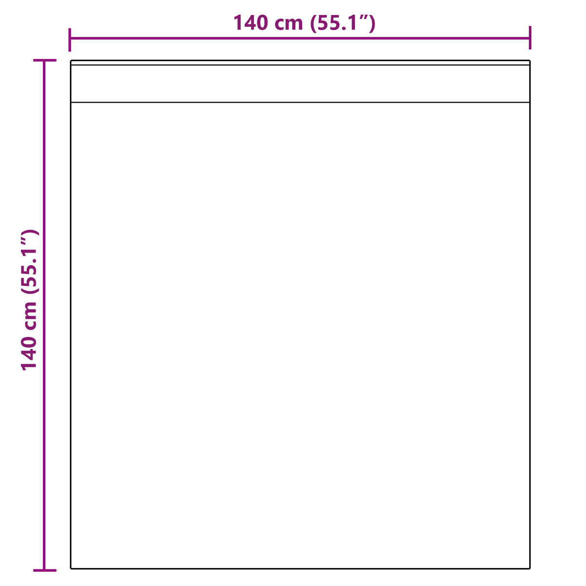 vidaXL Voile Curtains with Loops 2 pcs Yellow 140x140 cm