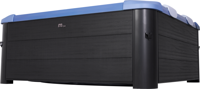 MSpa Oslo Sapphire 4-6 Person Portable Modular DIY Setup Hot Tub - Wi-Fi Controlled 13A Plug &Play