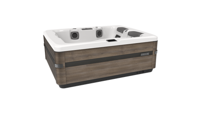 Bullfrog 3 Person Compact Hot Tub - 2 Premium JetPak Seats, Dual Lounge Seats