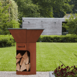 Barbecook Nestor Original Corten Steel Wood Barbecue