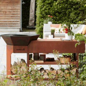Barbecook Nestor Island made of Corten Steel