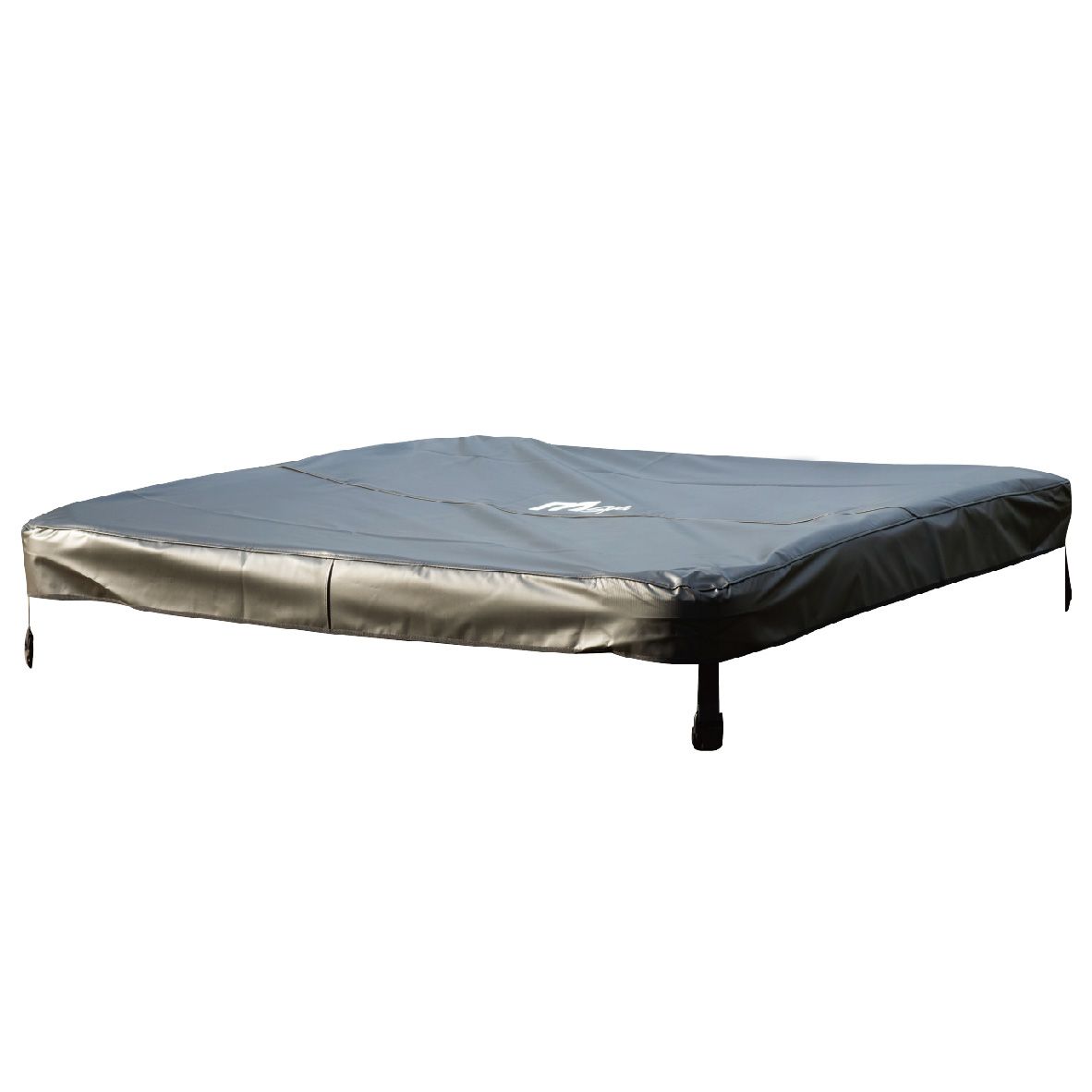 MSpa Oslo Carbon Grey 4-6 Person Portable Modular DIY Setup Hot Tub - Wi-Fi Controlled