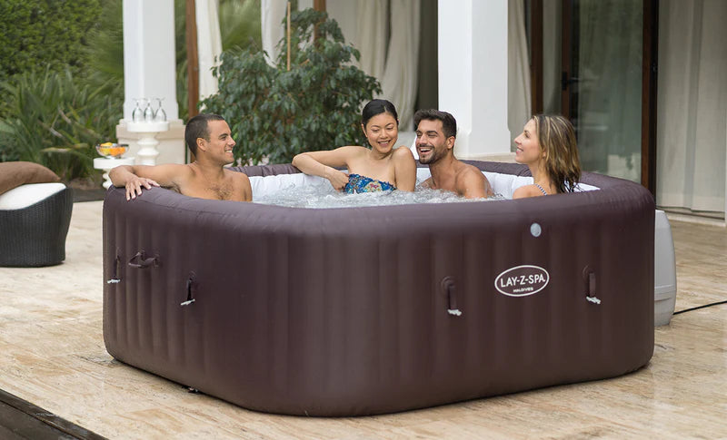 Lay-Z-Spa Maldives HydroJet Pro WiFi Hot Tub 7 Person Square
