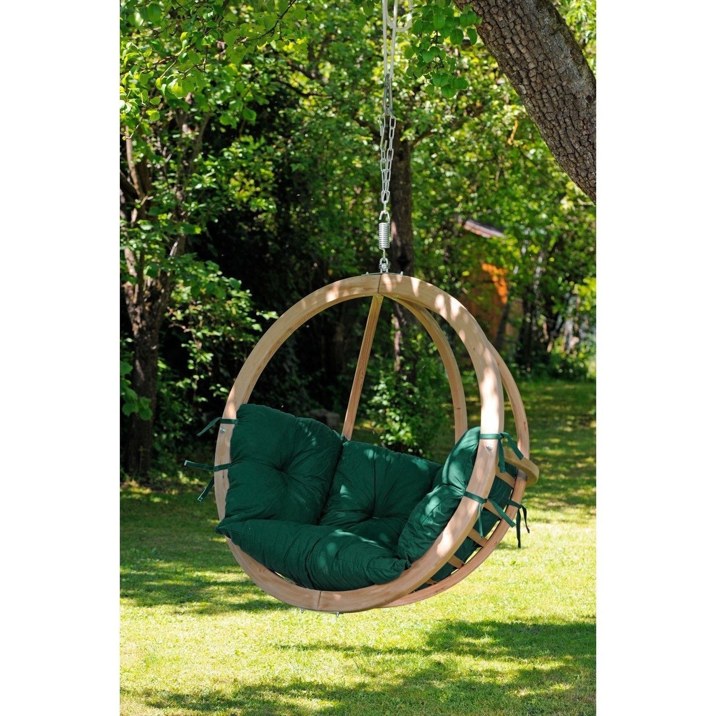 Amazonas Hammock Chair Globo Single Green Hanging Chair - (Weatherproof)