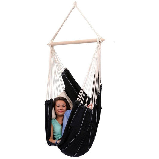 Brasil Black Hammock Chair - Amazonas Online UK