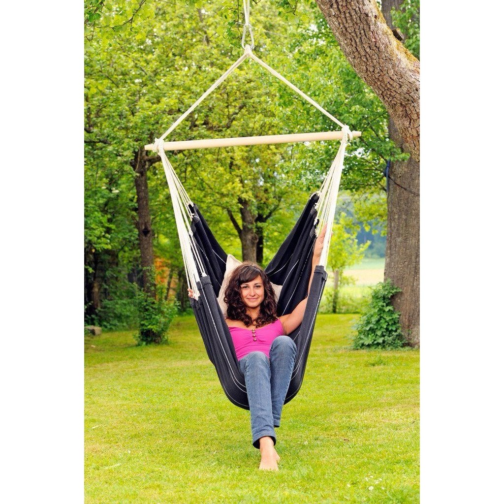 Brasil Black Hammock Chair - Amazonas Online UK