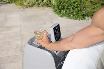 Lay-Z-Spa Hollywood AirJet 6 Person Hot Tub with LED Lights