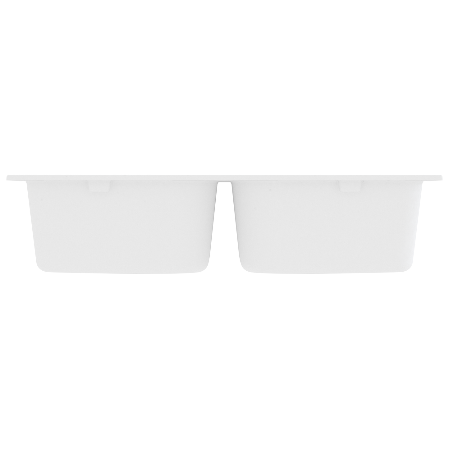 vidaXL Kitchen Sink White 76 x 48 x 30 cm Quartz and Resin