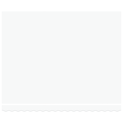 vidaXL Manual Retractable Awning with LED White 400x300 cm