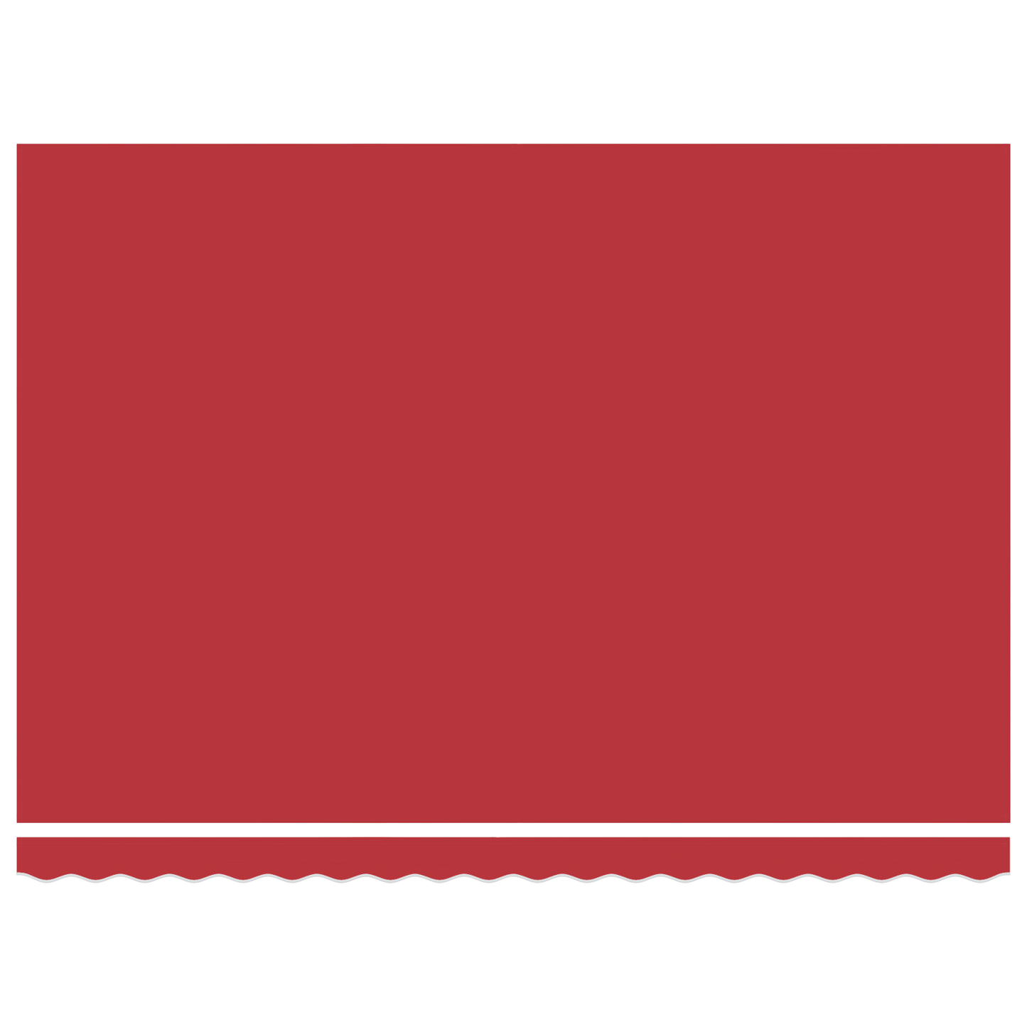 vidaXL Manual Retractable Awning Red 450x350 cm