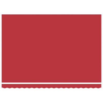 vidaXL Manual Retractable Awning Red 450x350 cm