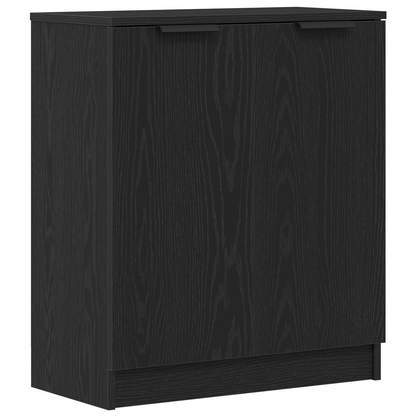 vidaXL Sideboard 3 pcs Black Oak Engineered Wood