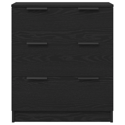 vidaXL Sideboard 3 pcs Black Oak 180 x 30 x 70 cm Engineered Wood