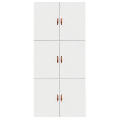 vidaXL Storage Bed Frame White 80x200 cm