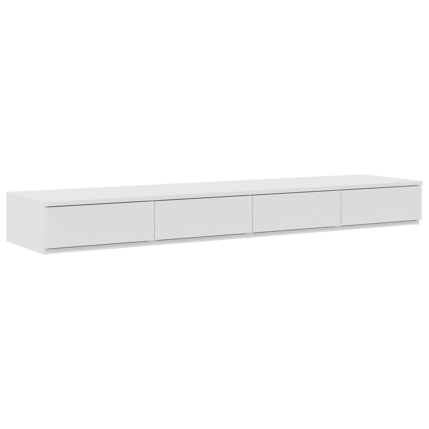 vidaXL Storage Bed Frame White 135x190 cm