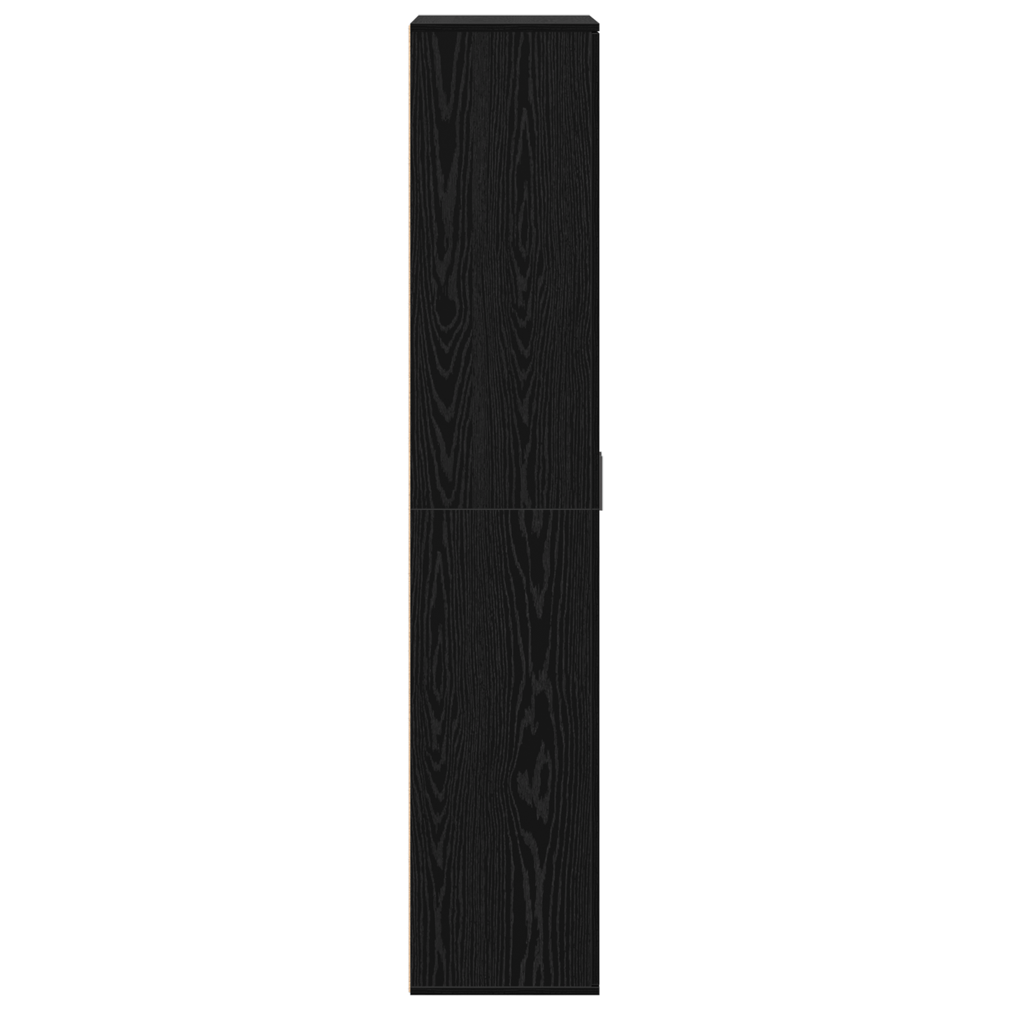 vidaXL Highboard Black Oak 80x35x180 cm Engineered Wood