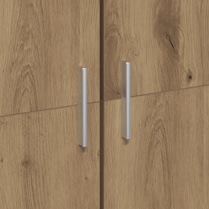 vidaXL Highboard Artisan Oak 60x35x180 cm Engineered Wood