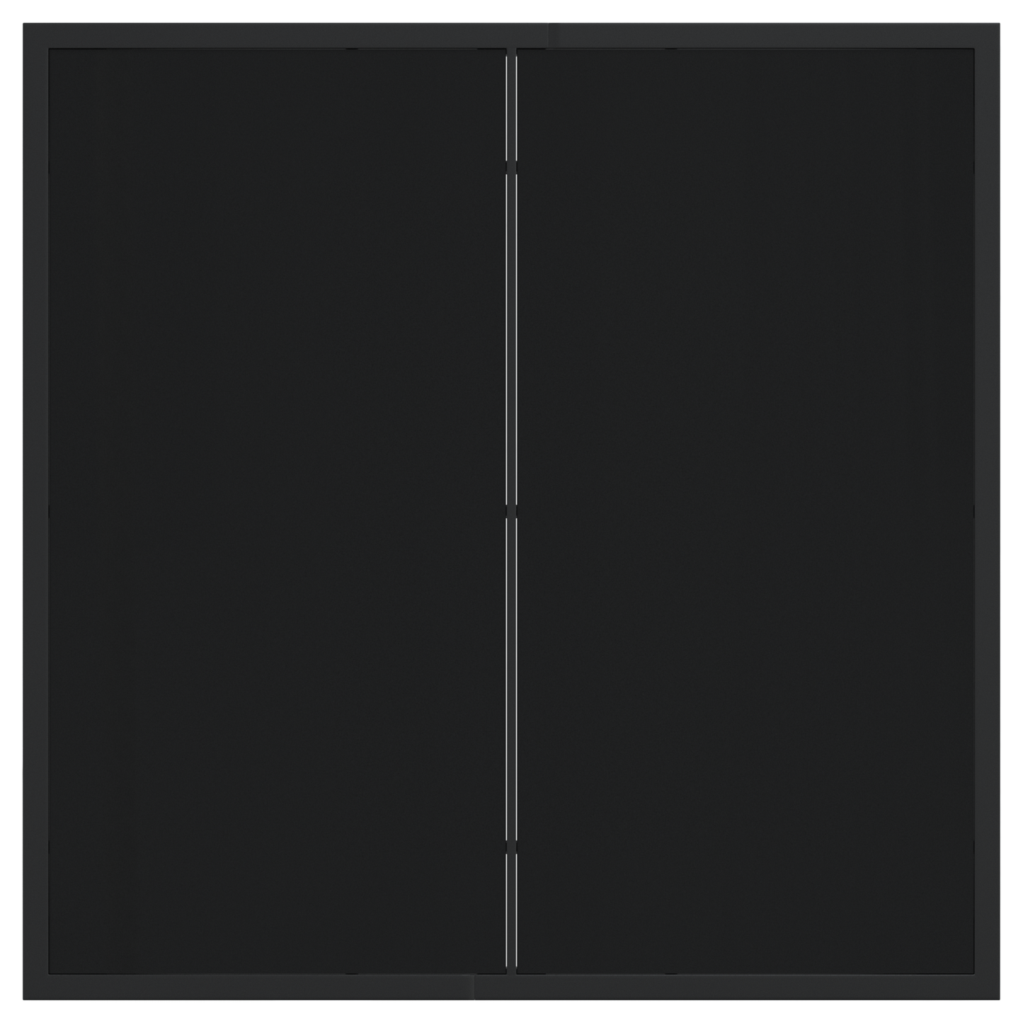 vidaXL 3 Piece Garden Dining Set Black PVC Rattan