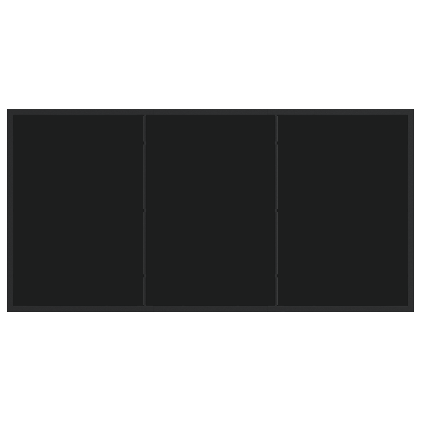 vidaXL 5 Piece Garden Dining Set Black Poly Rattan