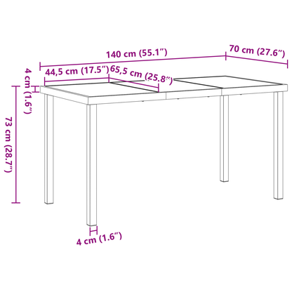 vidaXL 5 Piece Garden Dining Set with Cushions Black Poly Rattan