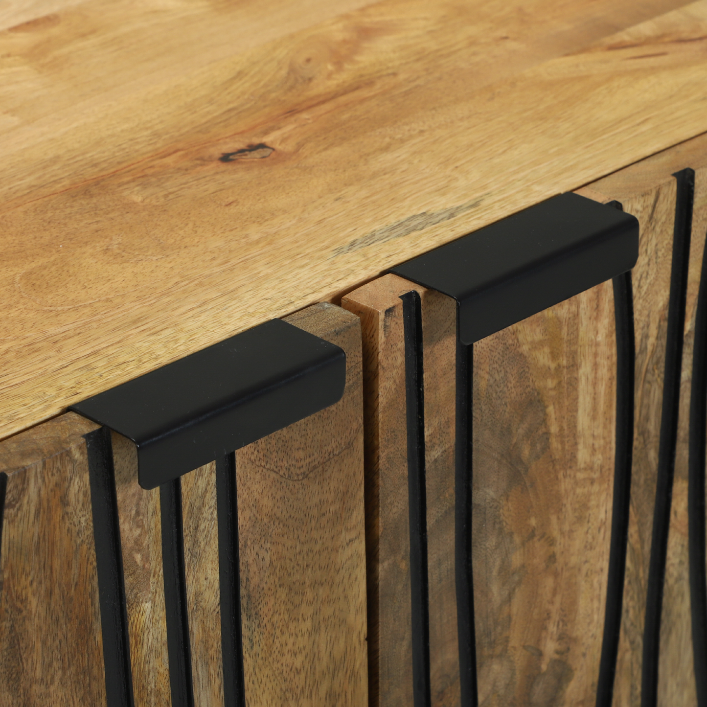 vidaXL Sideboard 60x33.5x75 cm Solid Wood Mango