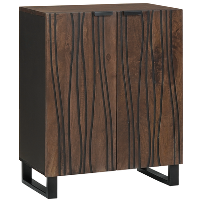 vidaXL Sideboard 60x33.5x75 cm Solid Wood Mango