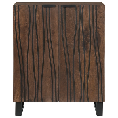 vidaXL Sideboard 60x33.5x75 cm Solid Wood Mango