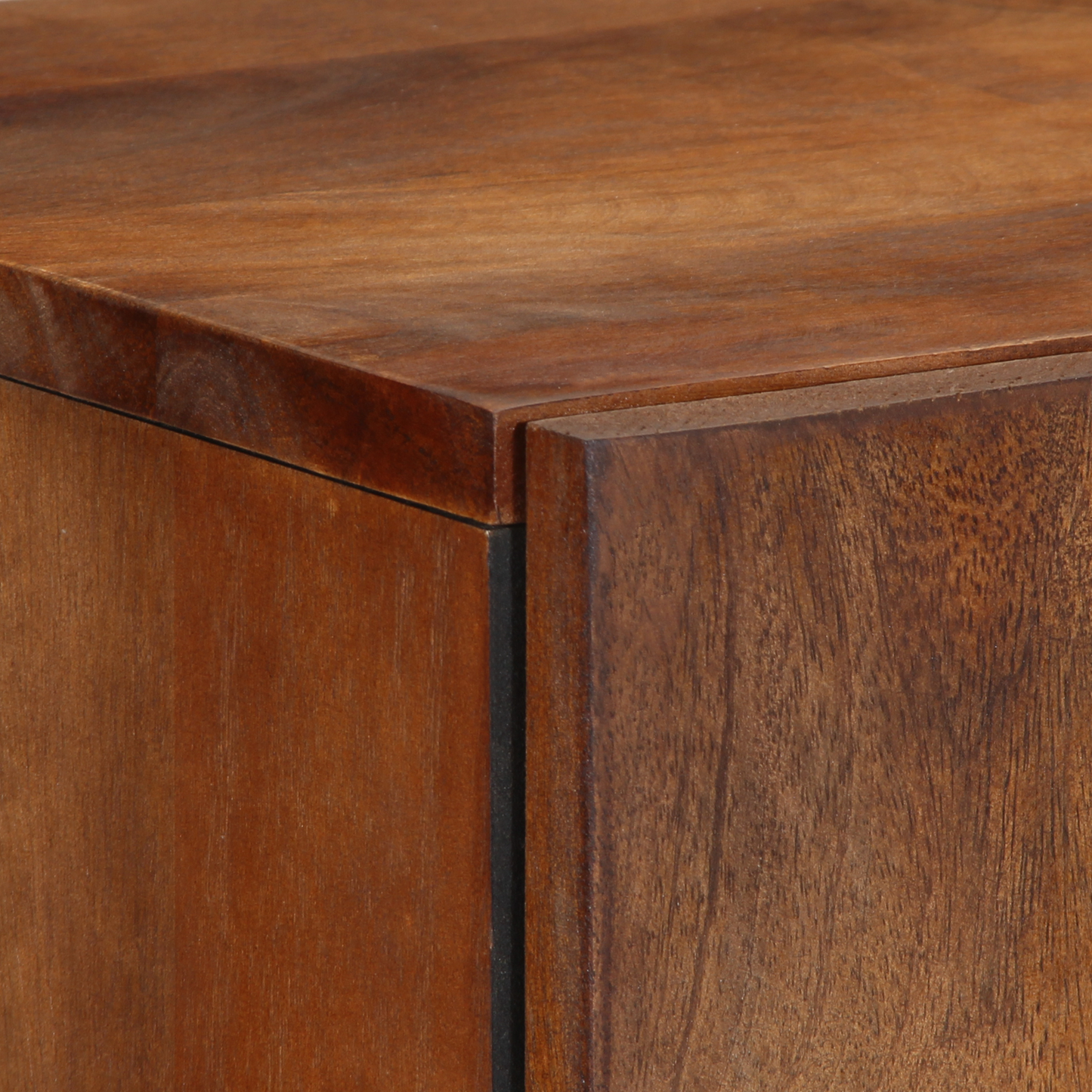vidaXL Highboard Brown 60 x 33 x 100 cm Solid Mango Wood
