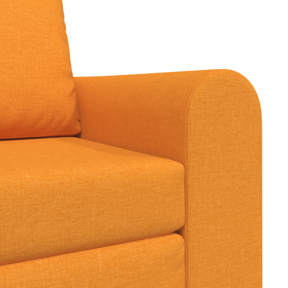 vidaXL Floor Sofa Bed 2-in-1 Dark Yellow 98x71x83 cm Fabric