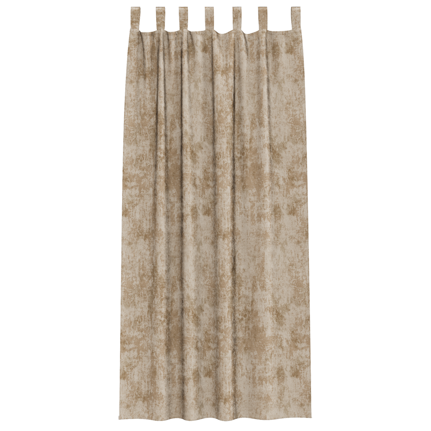 vidaXL Velvet Curtains 2 pcs with Eyelets Champagne 260x140 cm