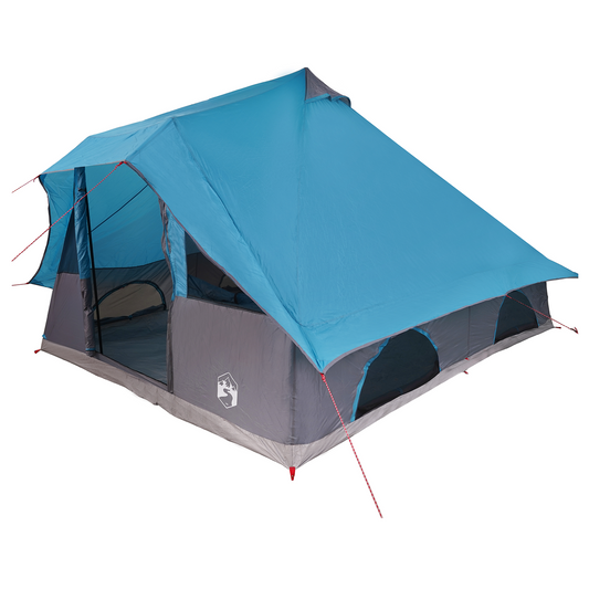 vidaXL Family Tent Tipi Blue 8-Person Waterproof