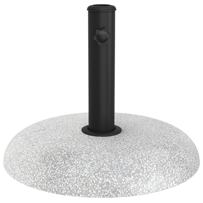 vidaXL Parasol Base for 37/42/52/58mm Poles Light Grey Concrete 20 kg