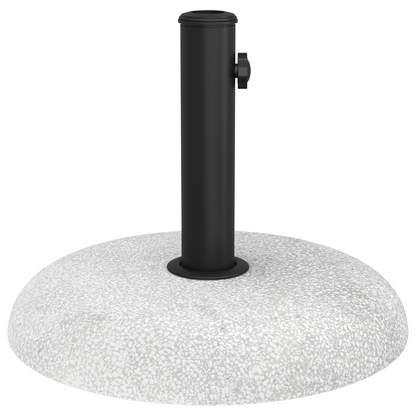 vidaXL Parasol Base for 37/42/52/58mm Poles Light Grey Concrete 20 kg