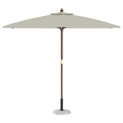 vidaXL Parasol Base for 37/42/52/58mm Poles Light Grey Concrete 20 kg
