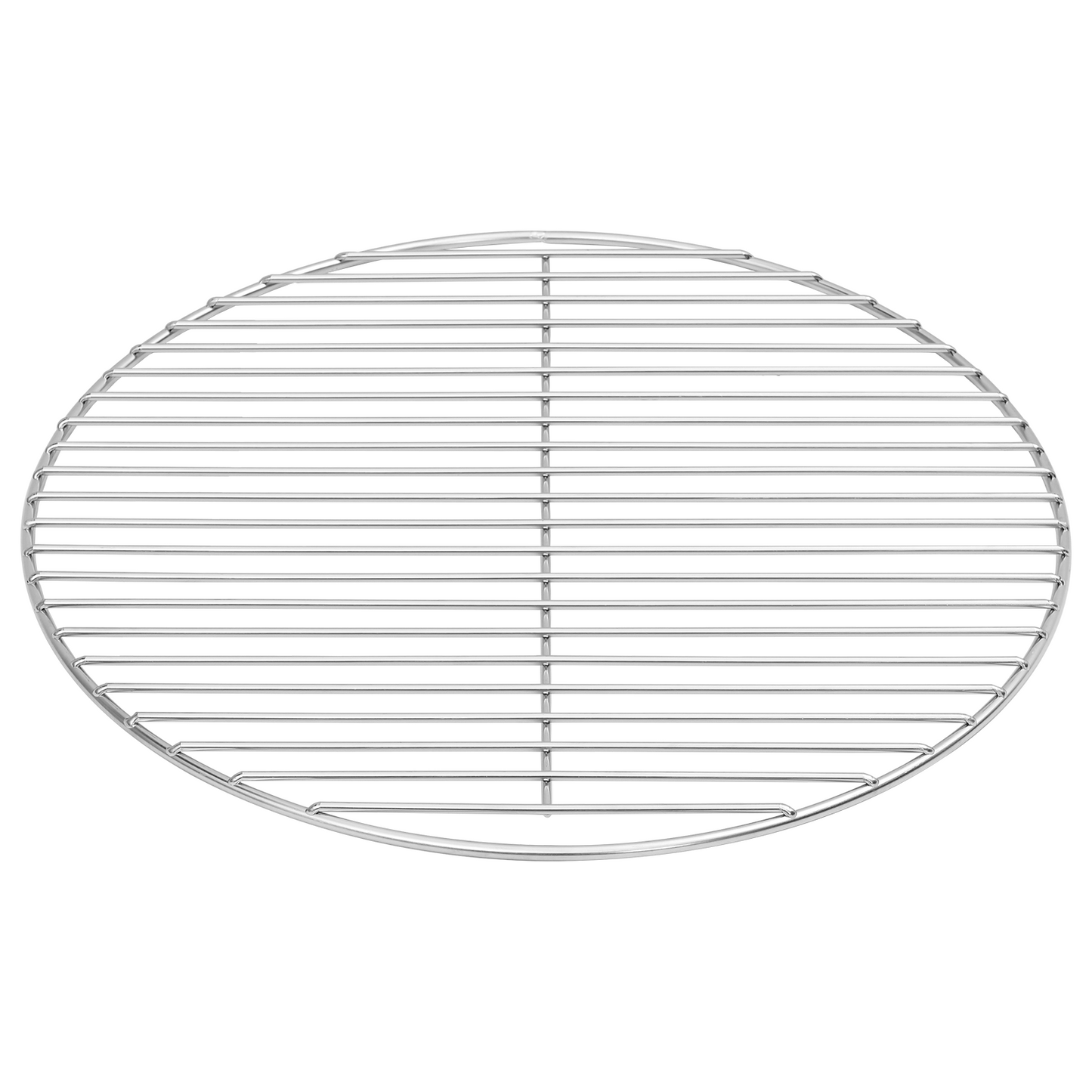 vidaXL BBQ Grill Grate Silver Ø43 cm Stainless Steel