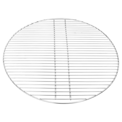 vidaXL BBQ Grill Grate Silver Ø60 cm Stainless Steel